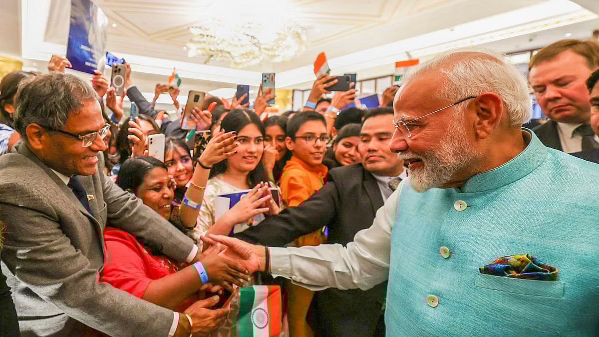 PTI : Prime Minister Narendra Modi's two-day Russia visit |